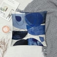 thumbnail image 2 of YANMS Navy Blue and Gray Pillow covers Modern Minimalist Throw Pillow Covers Royal Blue Boho Abstract Cushion Case Geometric Blue White for Sofa Home Decor Bedroom Living Room Outdoor, 2 of 5