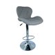 thumbnail image 1 of 4 Sillas de Barra Acolchada ilios innova  Respaldo geometrico taburete gris, 1 of 2