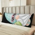 thumbnail image 6 of Lsque Summer Gnome,Cute Gnome Body Pillow Case Cover,Ultra-Soft Microfiber Bed Pillow Cases 20x54 inches,Elegant Bedding,Breathable Durable Pillow Cover with Envelope Closure, 6 of 8
