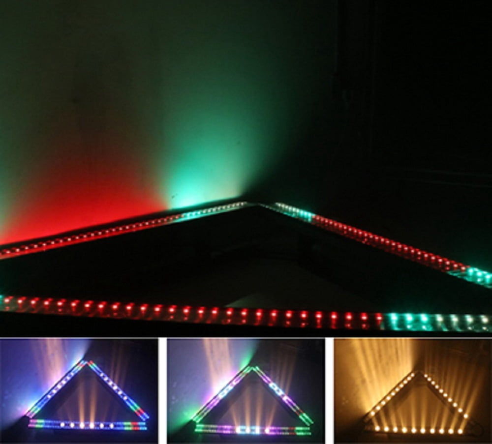 Beam Wash Strobe 3in1 Effect 14x3w LED Pixel Wall Washer Stage Light 168*0.5w LED Background Wash Strobe Bar  DJ Lighting
