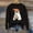 1-Black-A, variant on Halloween Women's Sweatshirts Fashion Ghost Print Pullover Sweatshirts Fall Long Sleeve Crew Neck Hoodies Shirts Casual Blouses Holiday Gift Clothes Gray XL Spooky