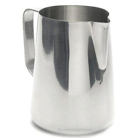New Large 50 oz. (Ounce) Espresso Coffee Milk Frothing Pitcher, Steaming Frot