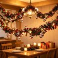 thumbnail image 5 of Qjidjing Christmas Hanging LED Garlands, 6.56Ft Glowing Ribbon for Christmas Home Window, Holiday Party Decor, 5 of 6