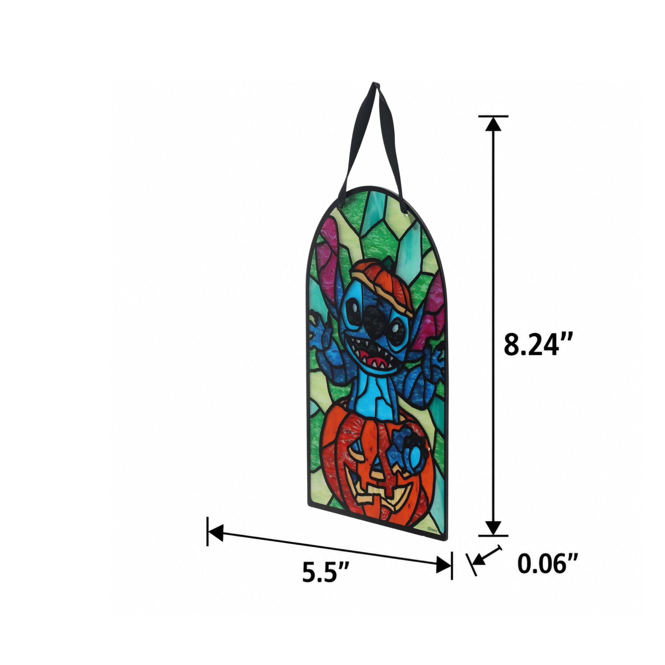 Disney Stitch Halloween Themed Outdoor Decorative Acrylic Wall Art