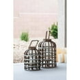 thumbnail image 3 of A and B Home  Shanghai Silver and Natural Lantern Silver, Natural Large 22 inches, 3 of 4