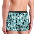thumbnail image 3 of Fotbe Penguins Men’s Total Support Pouch Boxer Briefs, X-Temp Cooling, Moisture-Wicking Underwear, Regular, Long-leg and Trunk-Small, 3 of 6