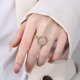 thumbnail image 4 of Anillo de apertura de moda Sonducket joyería decorativa oro blanco y oro, 4 of 6