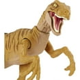 thumbnail image 4 of Jurassic World Dinosaur Velociraptor and Monolophosaurus Action Figures, Plastic Brown, 2 Pack, 4 of 8