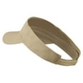 thumbnail image 2 of Diamond Outline Embroidered Visor - Khaki OSFM, 2 of 5