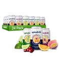 thumbnail image 1 of Sparkling Water, 4 Flavor Variety Pack, Made with Real Squeezed Fruit, 12 Fl Oz (Pack of 20), 1 of 5