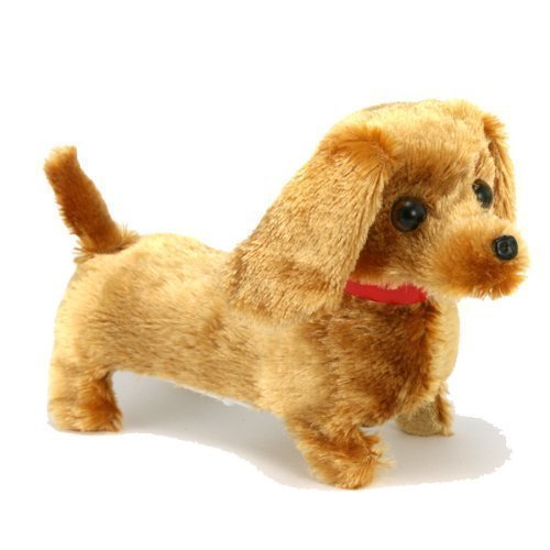 Walking Barking Wagging Tail Lucky Puppy Pet Dog Toy Batteries Included And Bonus Easybuy Crayon