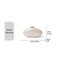 thumbnail image 4 of 1pc Luxury Oval Acrylic Glossy Clutch for Women, Simple Egg-Shaped Evening Crossbody Bag with Detachable Gold Chain for Commuting, Dating, Wedding, Vacation, and Party, 4 of 9