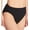 Black, variant on Women's Carmen Marc Valvo C66460 4Twisted Ties High Waist Bikini Swim Bottom (White XS)