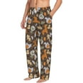 thumbnail image 5 of Cauagu Cute Lion Tiger Mens Pajama Pants Sleep & Lounge Pants,PJ Bottoms with Pockets-Medium, 5 of 7