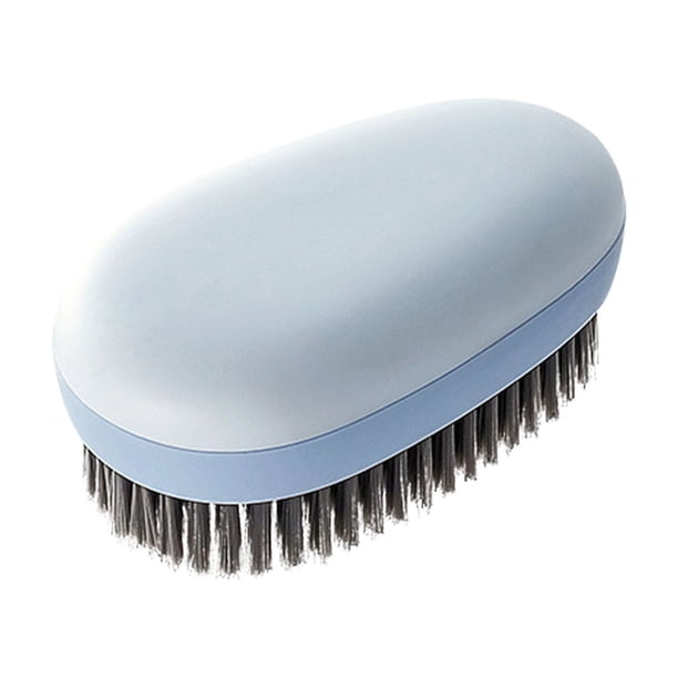 Cepillo de lavandería para limpieza del hogar Cepillo de fregar de cerdas suaves para ropa, tela, prendas delicadas Herramienta de limpieza sostenida en H para eliminar manchas y suciedad Fácil de