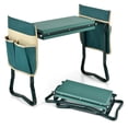 thumbnail image 2 of 1PC Folding Garden Kneeler and Seat Bench, Green, 260 lbs, foldable, detachable, 1Pc Folding Garden Kneeler And for backyards, gardens, patios, porches, lawns, decks, Durable Easy Use Design, 2 of 7