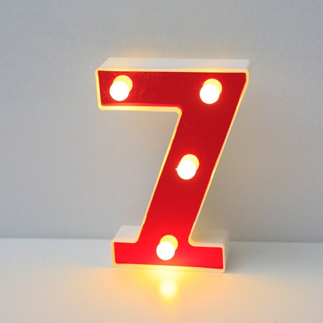 Luz LED de noche con letras en inglés para decoración de pared, marquesina roja con letras del alfabeto, lámpara para el hogar, Club, interior, exterior, fiesta de Navidad, boda, 26