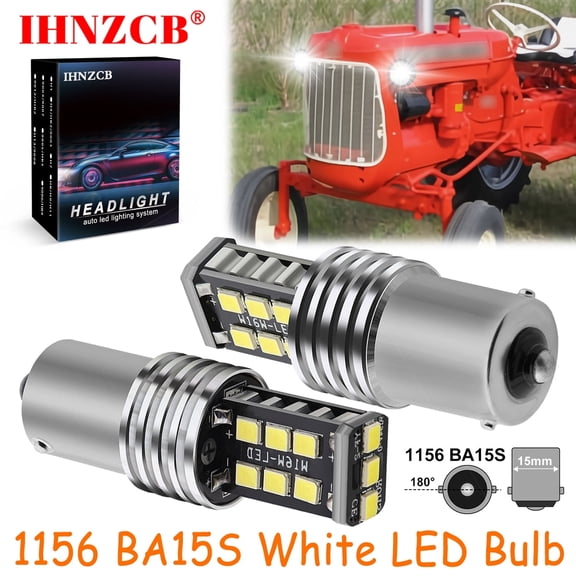 IHNZCB for Allis Chalmers G B C Ca Wd 45 Wc Rc D10 12 14 2x Headlight Bulb 1133 32 6000K