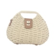 thumbnail image 4 of Bolso bandolera para mujer, portátil, elegante, tipo cartera, informal, para hombro Beige, 4 of 9