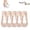 5 Pairs of Skin Color, variant on Pleteffect Socks, Lace No Show Liner Socks For Women, Sweat-Wicking Breathable Low-Top Non-Slip Boat Sock