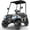 Black, variant on 24V 4-Seater Kids Electric Golf Cart, 4WD Ride-On Car with Remote, Awning, Suspension & Music Features