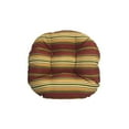 thumbnail image 3 of Blazing Needles 18-inch Round Spun Polyester Tufted Footstool Cushion, 3 of 5