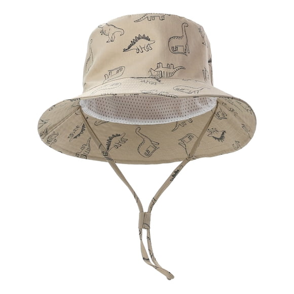 Ketyyh-chn99 Baby Sun Hat 2024 Fashion Toddler Bucket Hat Boys Hat Wide Outdoor Boy Girl 46,Khaki