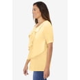 thumbnail image 2 of Woman Within Plus Size Ruffle Tee, 2 of 6