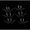 thumbnail image 5 of 50 Pairs Ear Hooks Earwire Jewelry Making Findings DIY Women 19x19mm, 5 of 8