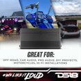 thumbnail image 4 of Amplificador de audio para coche DS18 G1800.4D 1800W, 4 canales, clase D, 4 of 6