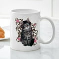 thumbnail image 3 of CafePress - Cute Kitten Kitty Cat Lover Mug - 11 oz Ceramic Mug - Novelty Coffee Tea Cup, 3 of 4