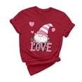 thumbnail image 3 of VKOYWKM Valentines Day Heart Tshirt for Women Cute Love Heart Graphic Tees Valentine Gift Top Short Sleeve Casual Crew Neck Holiday Tshirts, 3 of 7