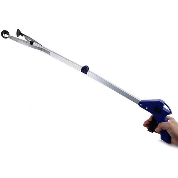32 Inch Extra Long Reacher Grabber - Foldable Gripper and Reaching Tool with Rotating Jaw