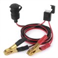 thumbnail image 3 of stanreset Car Interior Accessories 12V Battery Clip-on Cigarette Lighter Socket Adapter Cable 12V Car Meters, 3 of 6