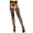 Black, variant on Garter Belt Thigh Highs 1767 Beige,Black,Red,White