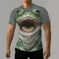 thumbnail image 6 of jobturf Mens Shirts Funny Halloween Printed Crew Neck Short Sleeve Blouse Casual Pullover Fall Tops Graphic Outfits, 6 of 9
