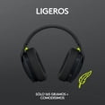 thumbnail image 4 of AUDIFONOS INALAMBRICOS Logitech G435 LIGHTSPEED PARA JUEGOS BLUETOOTH USB CON MICROFONO BLACK 981-001049, 4 of 10