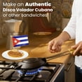 thumbnail image 4 of Sandwichera TraditionTools de hierro fundido con mangos intercambiables, 4 of 7