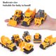 thumbnail image 5 of Juguetes YINKUU para niños y niñas de 3 a 6 años 1:64 6 piezas de vehículos de ingeniería de aleación, juguetes deslizantes, giratorios, portátiles, de alta resistencia, juguetes para niños, 5 of 8