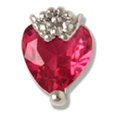 thumbnail image 2 of opvise Nail Ornament Sparkling Exquisite Shape Anti-Oxidation Stunning Visual Effect Alloy 3D Sailor Moon Style DIY Manicure Jewelry Nail Supplies, 2 of 8