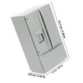 thumbnail image 4 of NIYANGLE 1Set Miniature Refrigerator with Miniature Design Suitable for Furniture Model Display, 4 of 5