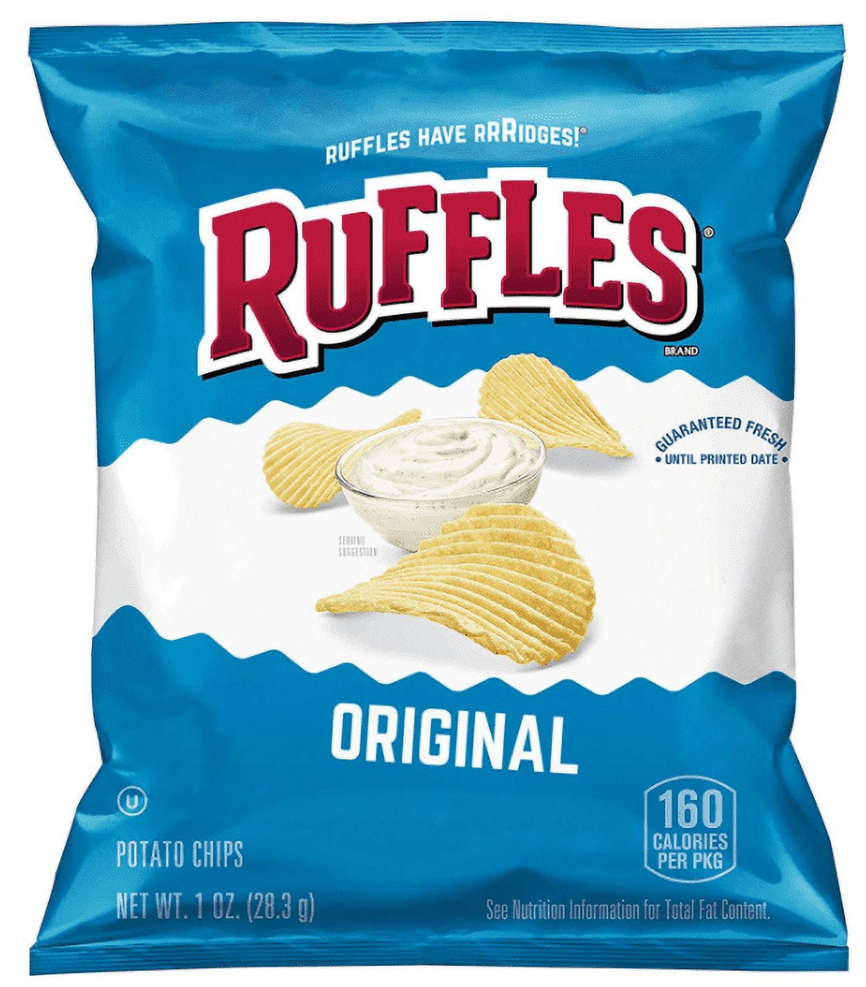 Ruffles Original Potato Chips Multipack (1 oz., 50 ct.)