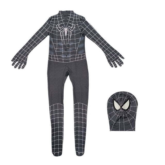 Disfraz de superhéroe de Spiderman para niños, mono de Spandex Zentai para Halloween, Cosplay de Spider Man, estilo 3D Fivean unisex