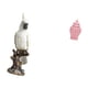thumbnail image 5 of Figura de escritorio,Figura de loro para escritorio,oficina,decoración del hogar,Tarro de cerámica para jengibre,Jarrón de cerámica con jengibre y arreglo floral,Jarrón decorativo de, 5 of 8