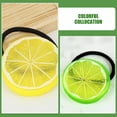 thumbnail image 3 of Shisuyan Small Elastic Hair Bands Girls Yellow Lemon 10Pcs 2.0X2.0X0.2In Plastic, 3 of 9