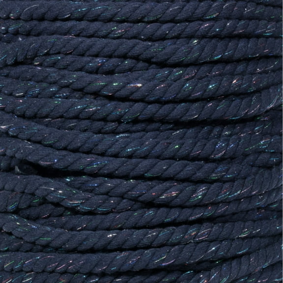 Super Soft 3 Strand Twisted Cotton Rope - Multiple Colors to Choose from in Various Diameters and Lengths