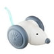 thumbnail image 2 of Juguete interactivo para gatos, ratón, juguete eléctrico para gatos, suministros para mascotas, regalo silencioso y portátil con Blanco, 2 of 9