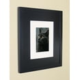 thumbnail image 2 of Portrait Black Recessed Picture Frame Medicine Cabinet (11" W x 14" H), 2 of 5
