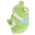thumbnail image 3 of Decorative Frog Figure Hand-Carved Wood Animal Statue Table Centerpiece Green 7.70X6.00X5.50CM 1Pack, 3 of 4