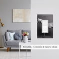 thumbnail image 5 of Fotbe Monochrome Leopard Horse Print Duplex Receptacle Wall Plate, 1-Gang 5.0" x3.0" Wall Outlet Covers, Dual Outlet Faceplates Covers, Color-matched Screws Included-Style U, 5 of 6